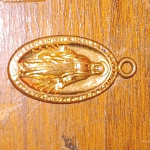 14k Gold Mary Miraculous Medal